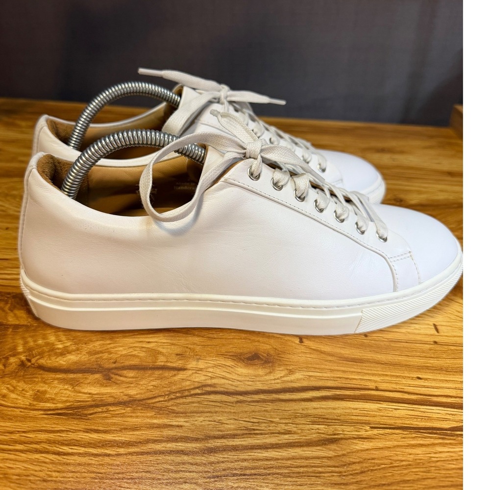 Thursday Boot Co Premier Low Top Sneakers White Leather Men's 9.5 Everyday